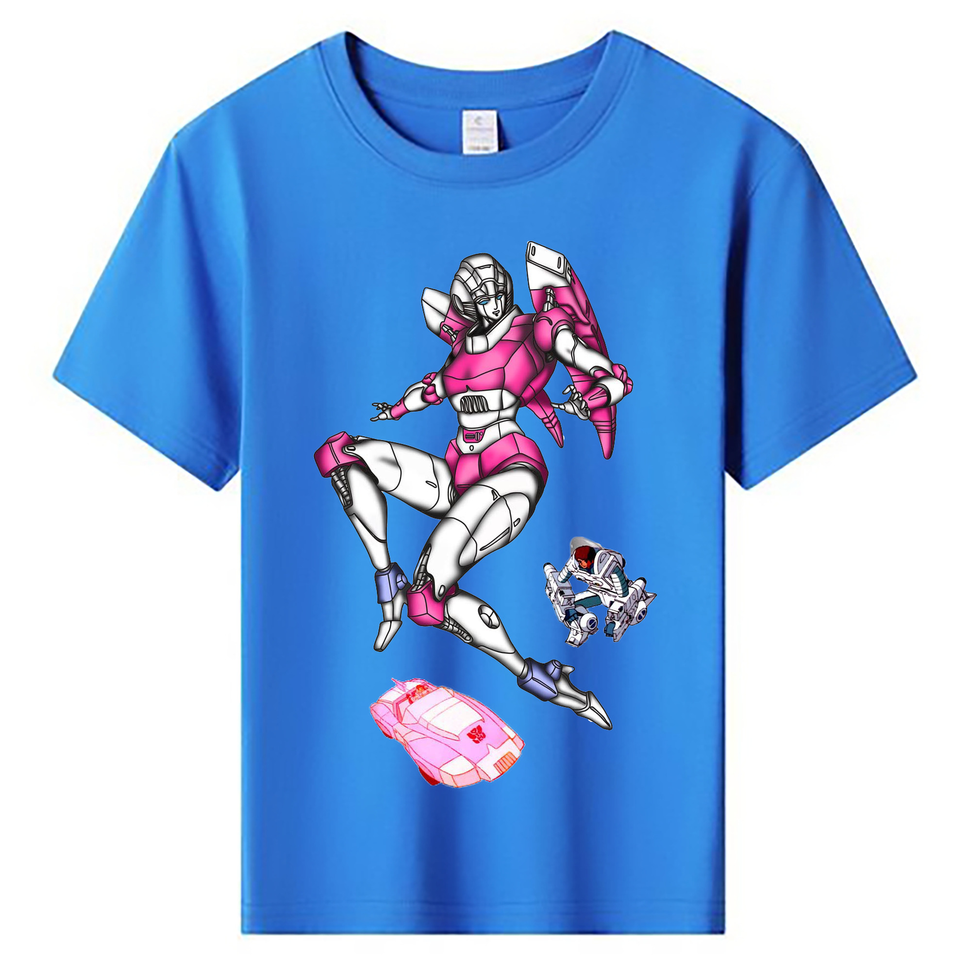 （画像用）  綿100％キッズTシャツ（フロントプリント）